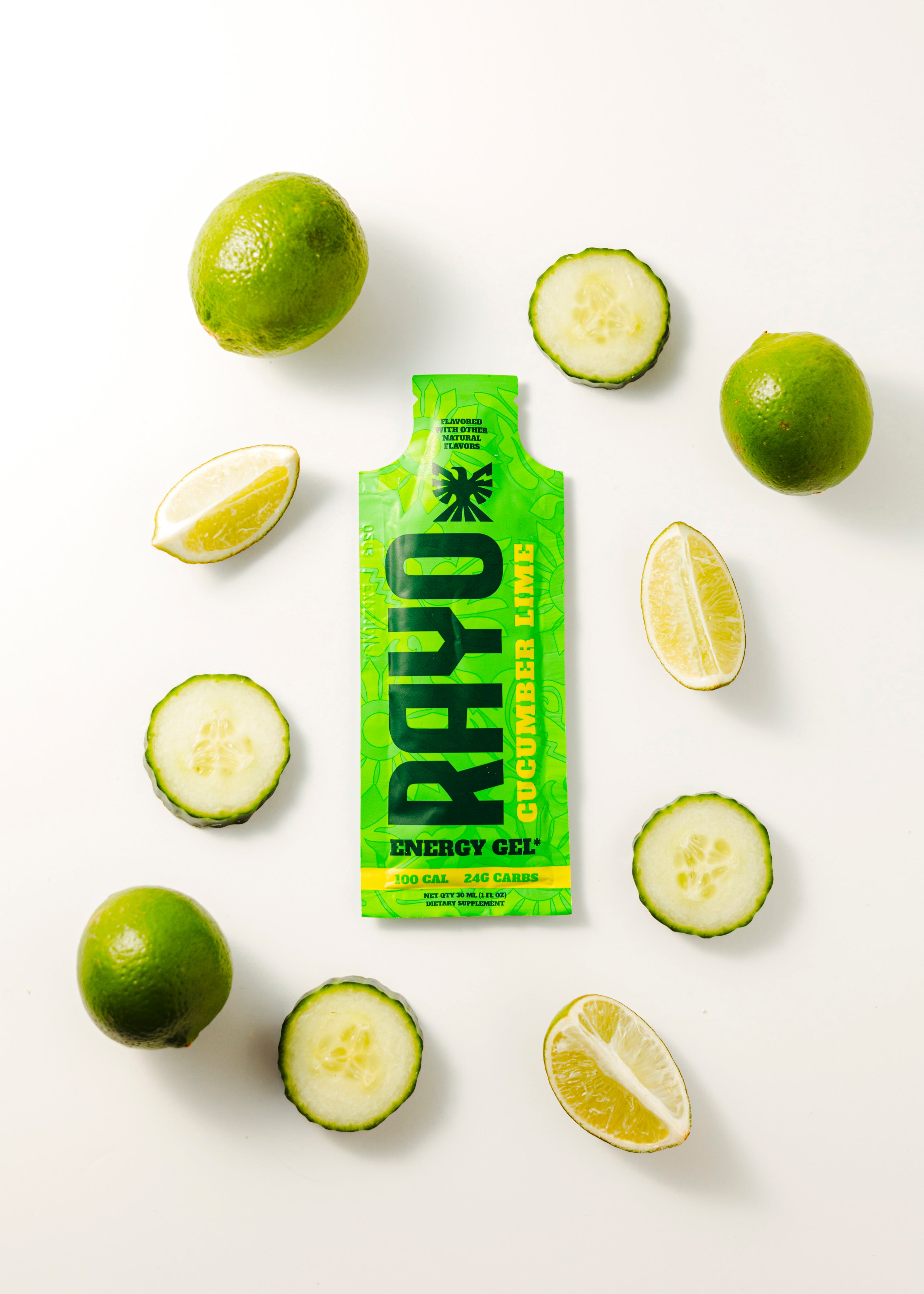Cucumber Lime Energy Gel 15 Pack
