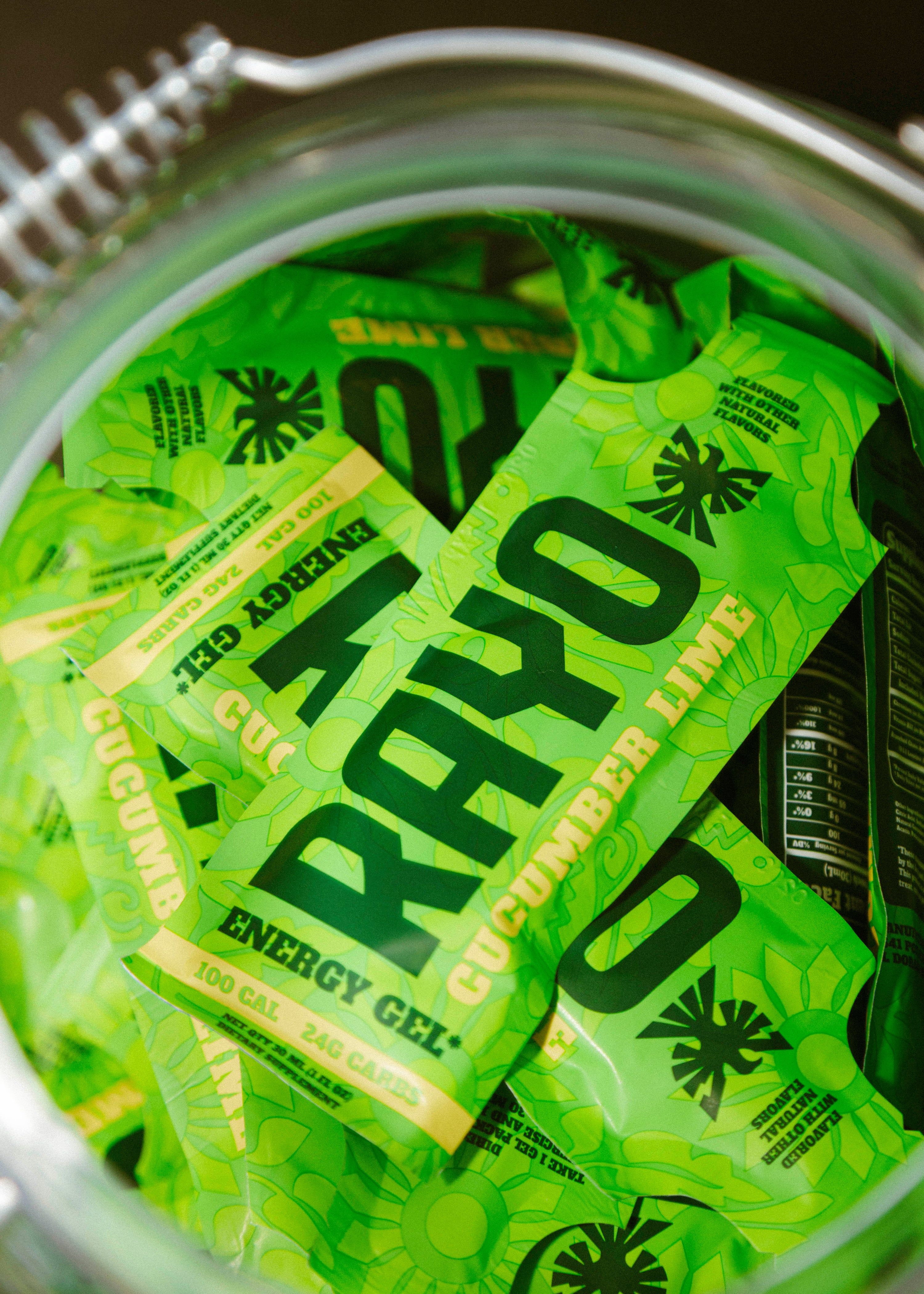Cucumber Lime Energy Gel 15 Pack