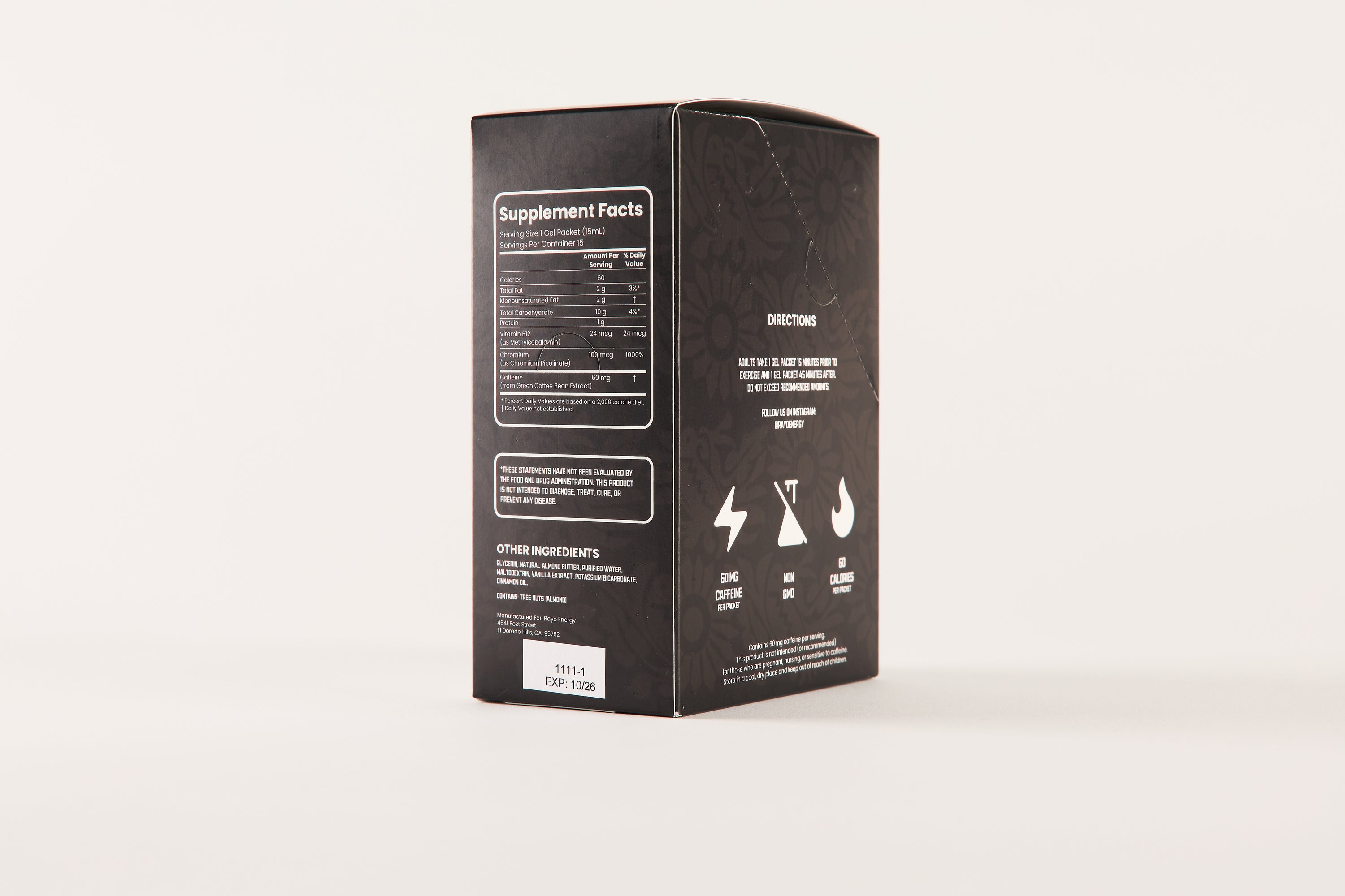 Horchata Energy Gel 15 Pack