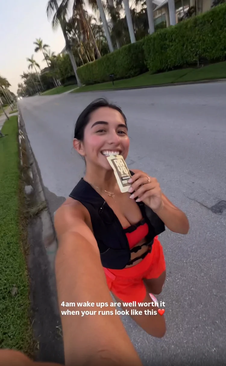 “so good! these gels are so tasty and great to have on my long runs”